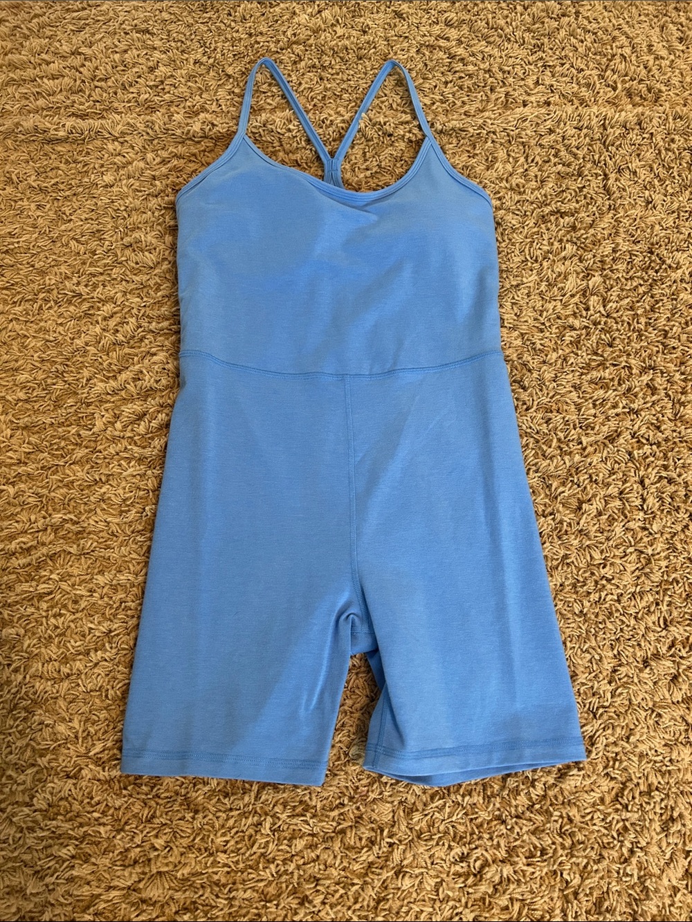 Old navy blue active romper size medium
